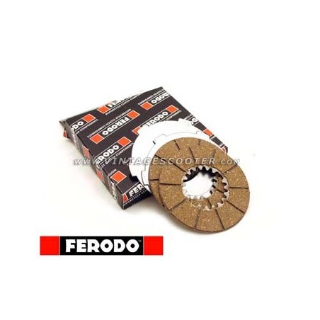 Kit 2 disques lisses+ 2 disques garnis ACMA 125 1950-53